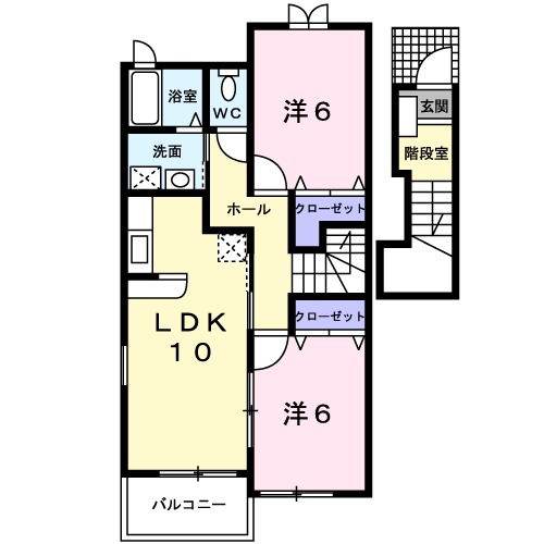 プラシードフィルⅣの間取り
