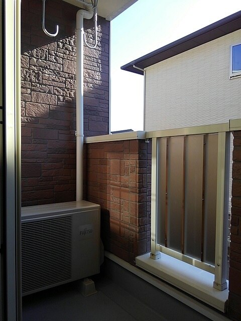 12/24 バルコニー