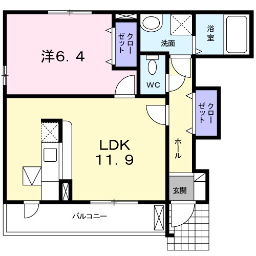 エクメーネ・セトルBの間取り