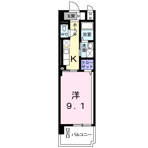 シャロン グレースの間取り