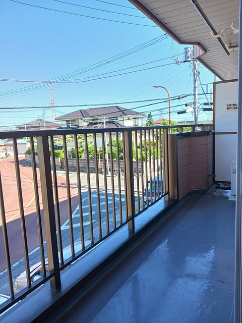 12/24 バルコニー