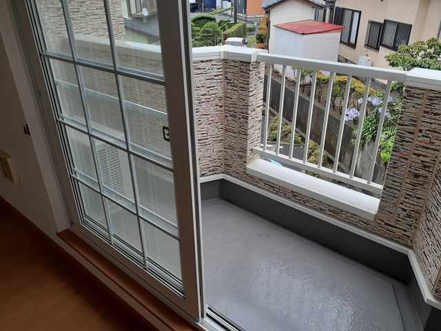 12/20 バルコニー