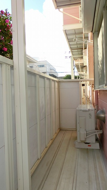 12/24 バルコニー