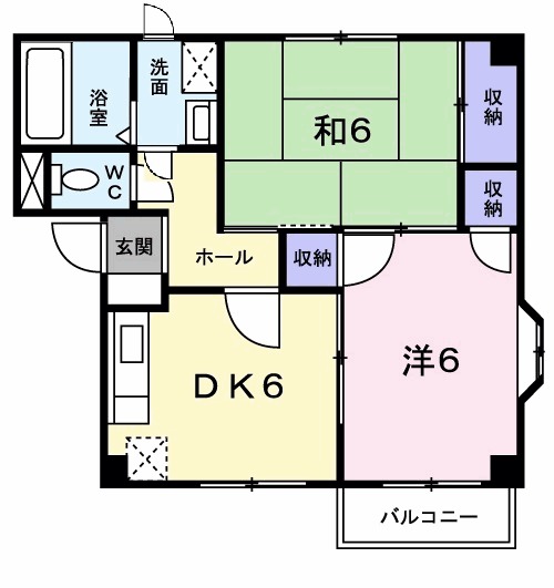 グリ-ンヒルの間取り