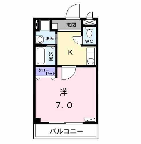 リリ-パ-ル大宝の間取り