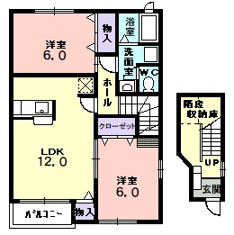 メゾン・アルモニーの間取り