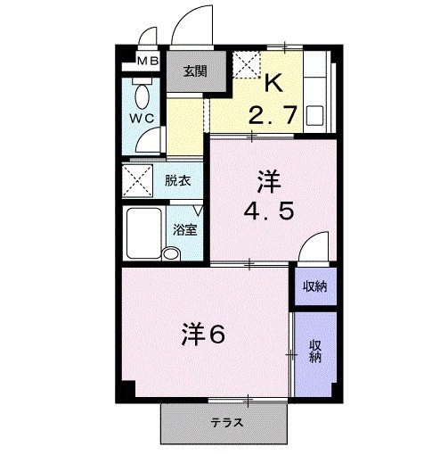 シーズン・リッチヒルズの間取り