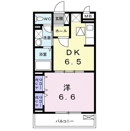 メゾン プレ・シアンの間取り