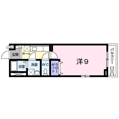 ソレイユ・野色の間取り
