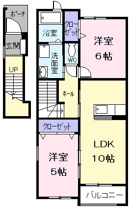 プラシードⅡの間取り