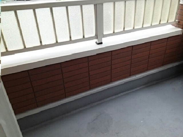 12/20 バルコニー