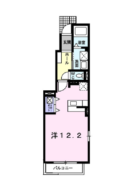 ヴィクトリーⅡの間取り
