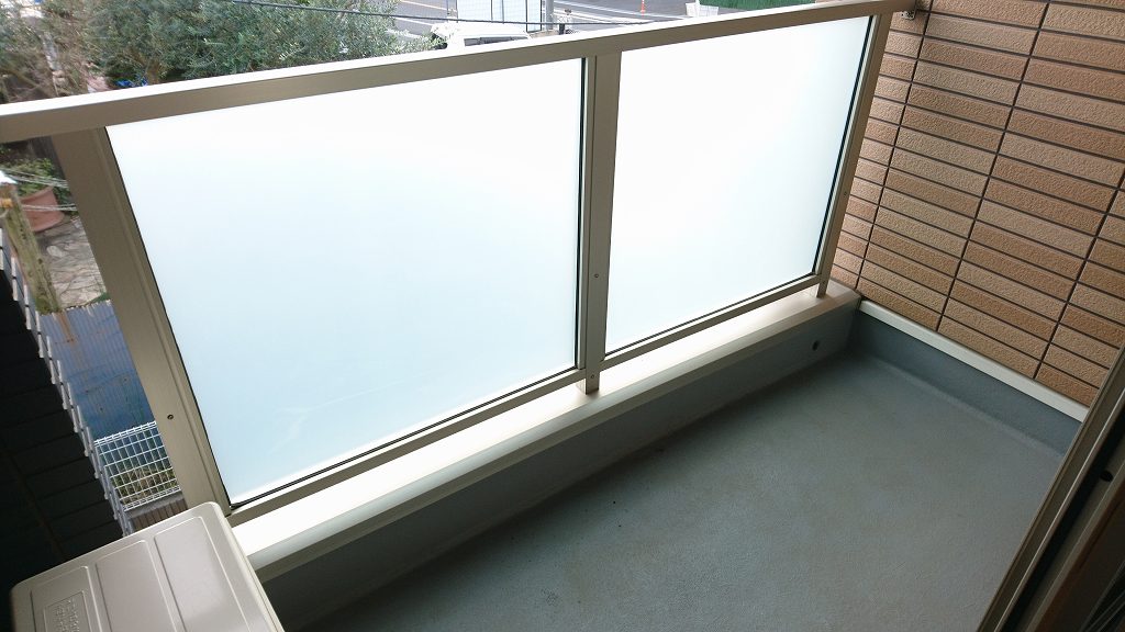 11/22 バルコニー