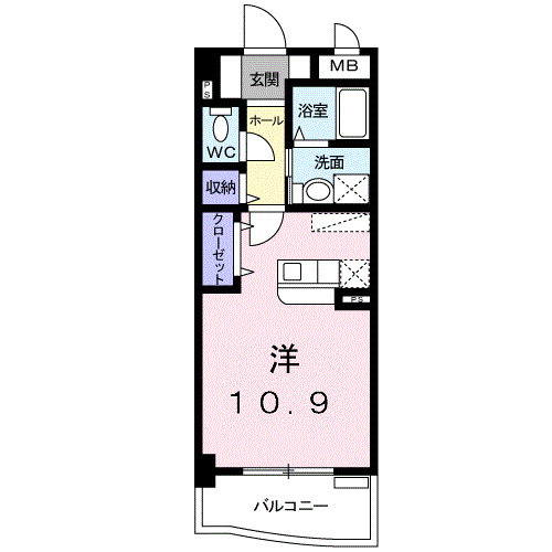 フィオーレⅤの間取り