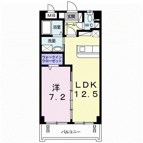 HILLS TAKARAの間取り