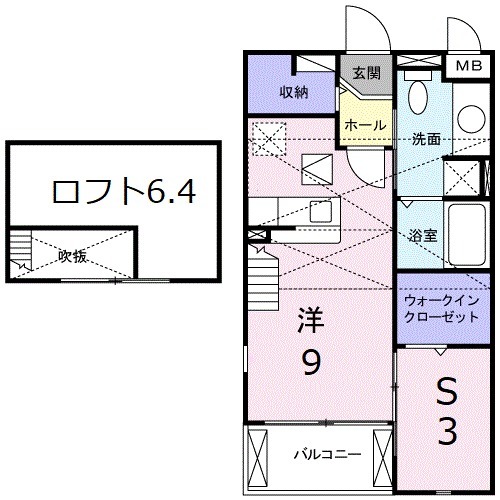マーベラスKの間取り