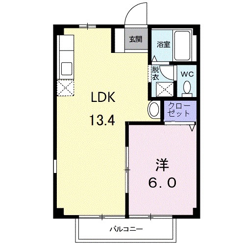 エスタシオンⅡの間取り