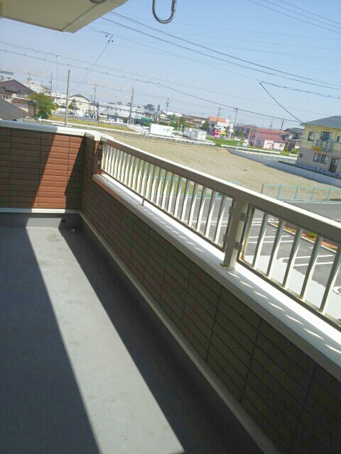 12/24 バルコニー