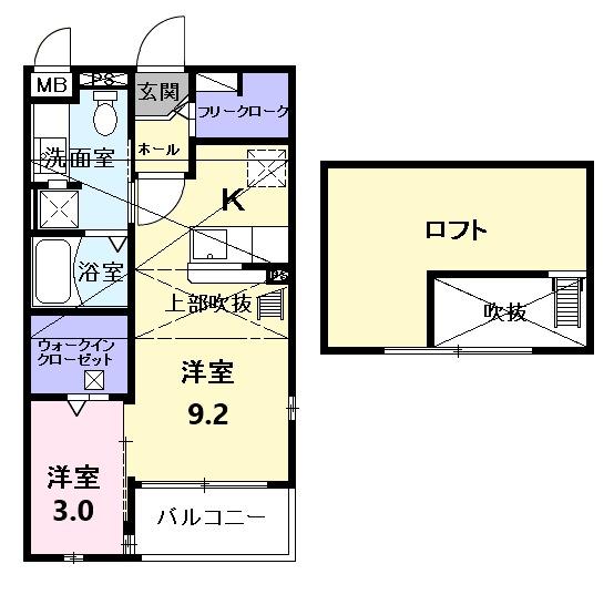 ヴィラ ブライトの間取り