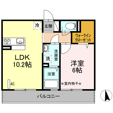 ウインドワードの間取り