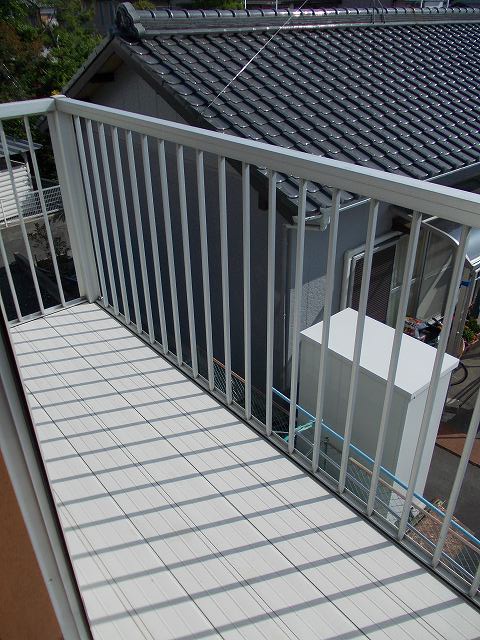 12/24 バルコニー