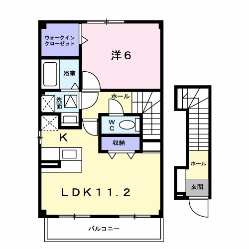 アイリス仁川の間取り