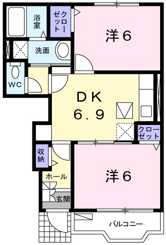 ロン アヴェニュの間取り
