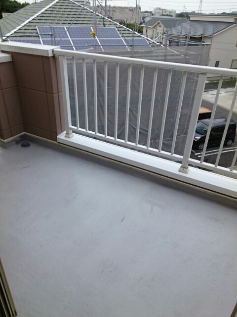 12/24 バルコニー