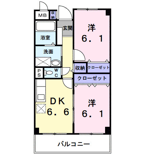 フォーチュンの間取り