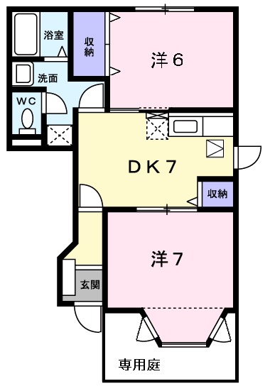 a・la・modeの間取り