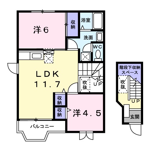 アルメリアの間取り