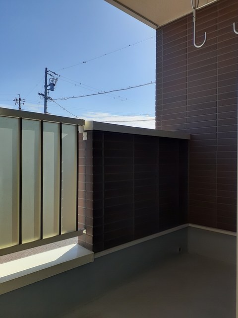 12/24 バルコニー