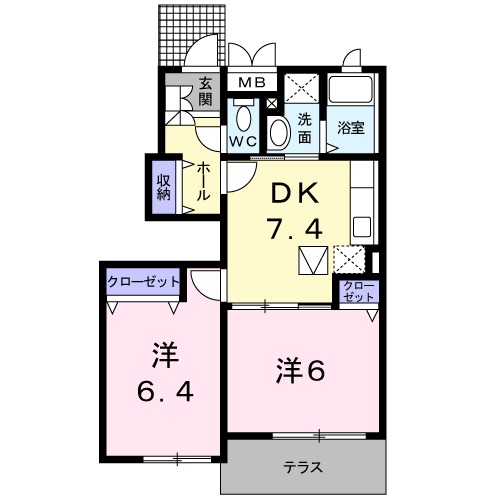 HONESTY・YOUⅡの間取り
