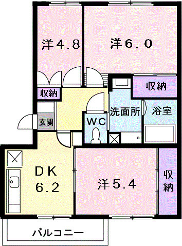 コモド・パレ・SATOの間取り