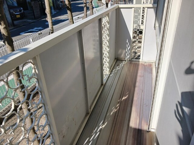 10/23 バルコニー