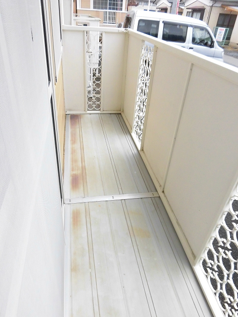 12/23 バルコニー
