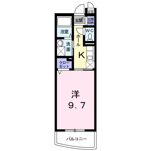 シャルマンレジデンスの間取り