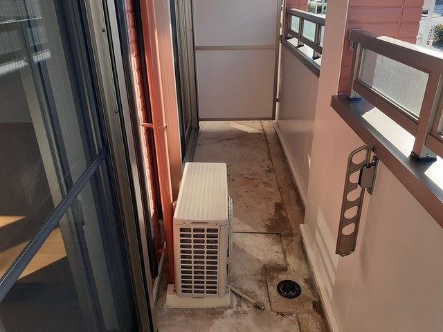 12/20 バルコニー