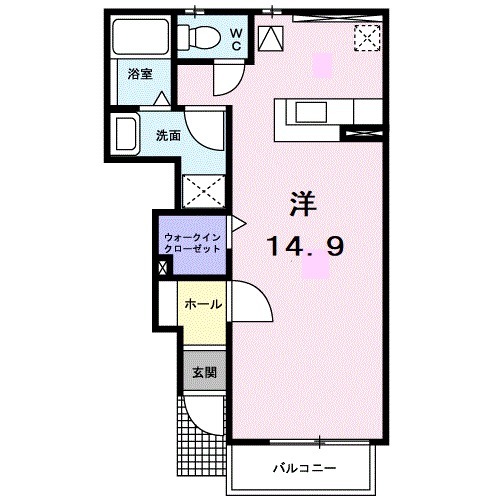 プレーヌ・ロジュマンの間取り