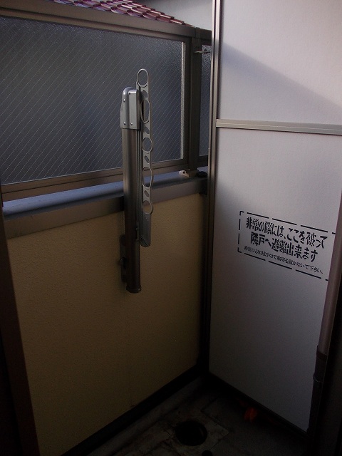 11/20 バルコニー