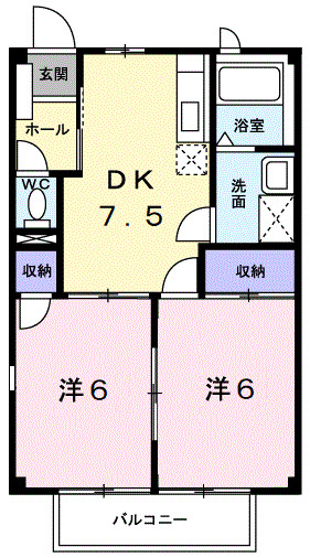 スカイメゾンⅠの間取り