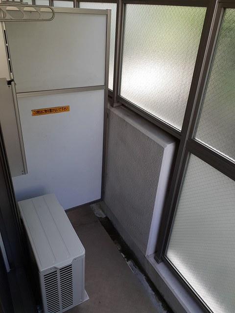 12/20 バルコニー