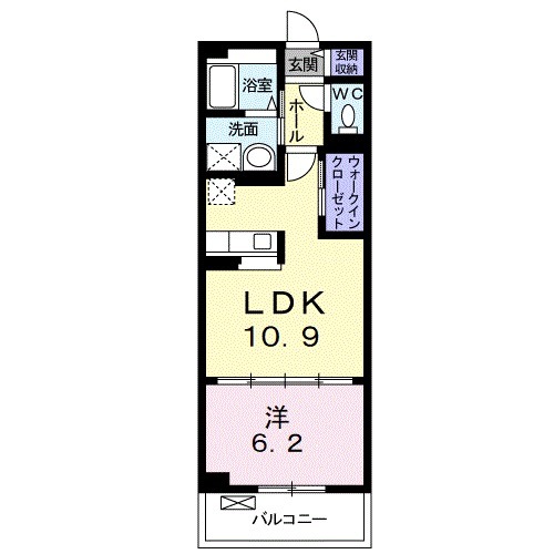 レジデンス・KOWAの間取り