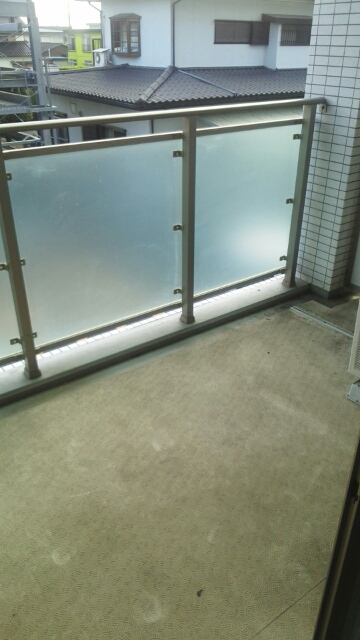 10/16 バルコニー