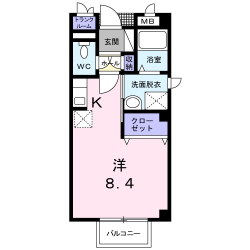 ドルフィンハイムの間取り