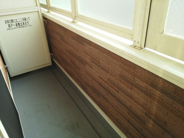 11/20 バルコニー