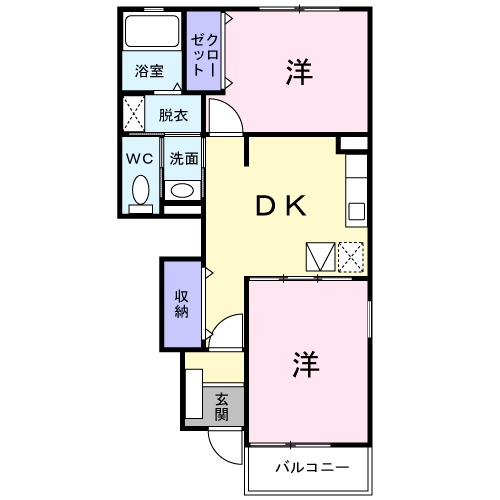 サニーライフの間取り