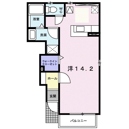 バーミィ アウルの間取り