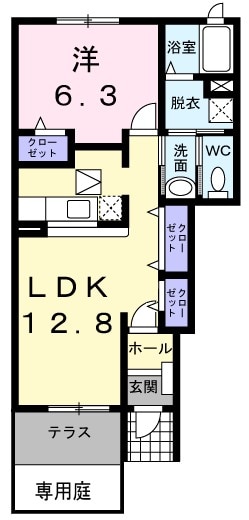 ヴィオラ メゾンⅡの間取り