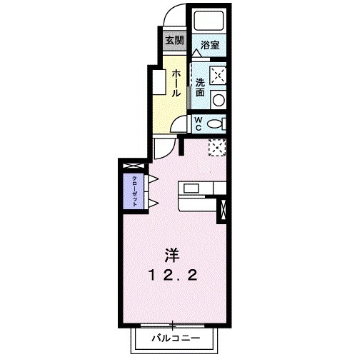カーサ 松原の間取り